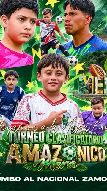 Llegamos a la etapa final - Torneo Clasificatorio Amazonico Mera 2026